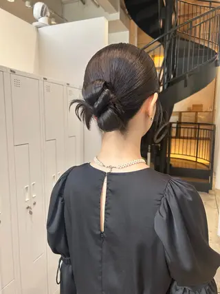 セミロング カラー ヘアアレンジ yuka .のヘアスタイル