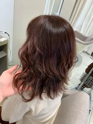ミディアム カラー stylist N0Nのヘアスタイル