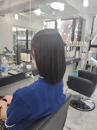 ミディアム ❇️安達 優心❇️ レイヤー/艶髪特化のヘアスタイル