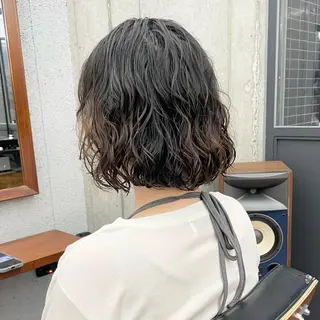 ショート パーマ メンズ ✂︎ウルフ・ショート ✂︎MIKUNIのヘアスタイル