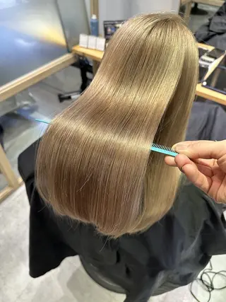 セミロング 【ANSWER】 渡辺カリン🌼のヘアスタイル