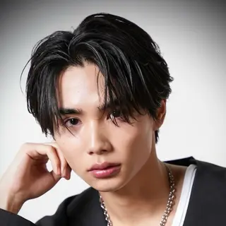 ミディアム メンズ メンズ特化❗️柿崎 瑛蓮のヘアスタイル