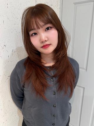 ロング カラー mai / linoah˚✧のヘアスタイル