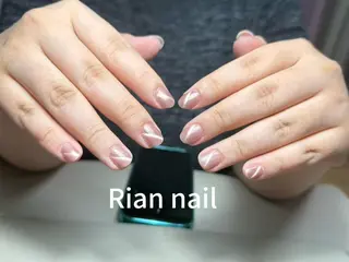 ネイル 長さだし専門Rian ネイルスクールのネイルデザイン