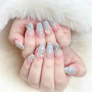 ネイル Lavender nail·中島公園のネイルデザイン