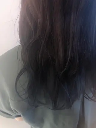 セミロング カラー 韓国hair ·͜· watanabeのヘアスタイル