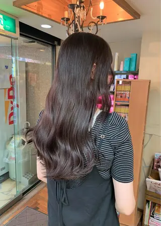 ロング カラー 矢野 晃平のヘアスタイル