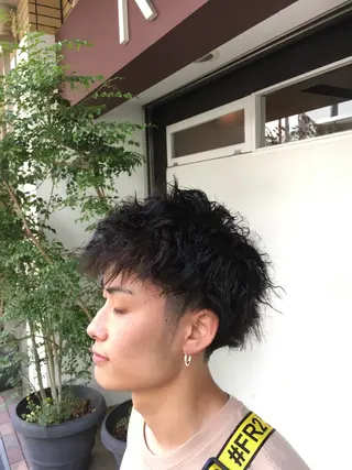 ショート パーマ hair salon　k2のヘアスタイル