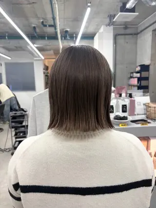 ショート カラー cana 札幌レイヤースタイルのヘアスタイル