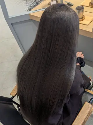 ロング 古屋 美春のヘアスタイル