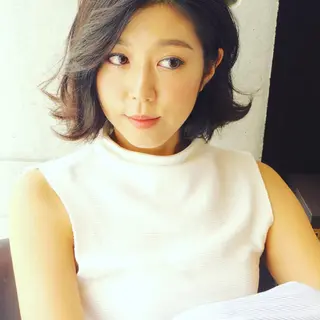 ミディアム パーマ 井口 智洋のヘアスタイル