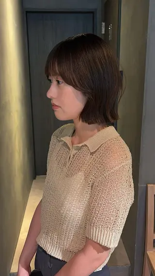 ショート 山本 夏樹のヘアスタイル