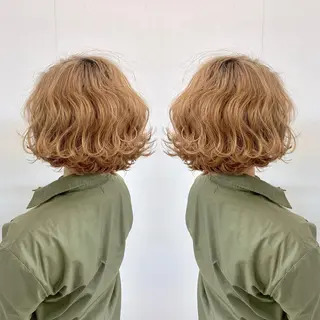 ミディアム 穐田 司樹のヘアスタイル