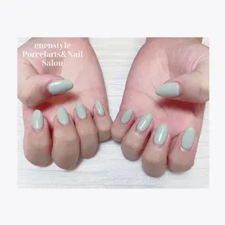 ミディアム ネイル 🐾enen style 🐾のネイルデザイン