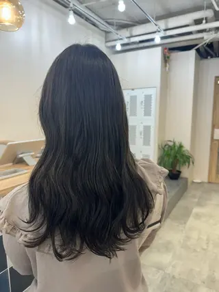 ロング カラー LoRE hair 四条河原町 西尾友里のヘアスタイル