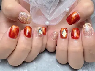 ネイル マジック ミラーのネイルデザイン