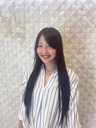 ロング カラー 豊中/髪質改善/ レイヤーカットミヅキのヘアスタイル