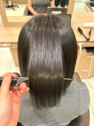ミディアム 菅原 愛佳のヘアスタイル