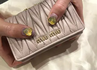 ネイル パラあり！フィルイン 美フォルムのネイルデザイン