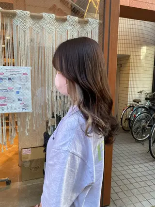 セミロング MORISHITA HARUKAのヘアスタイル