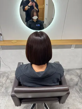 ミディアム BLINK 心斎橋のヘアスタイル
