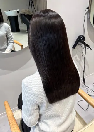 セミロング 透明感カラーが得意✨ arakawayuaのヘアスタイル