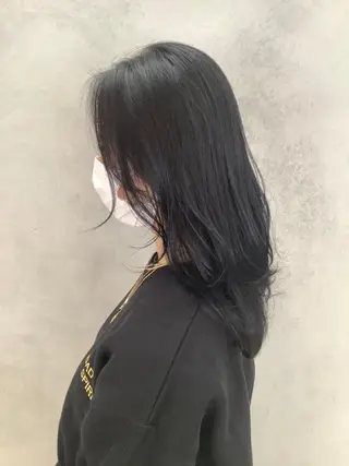 ロング カラー 渋谷/髪質改善 🟢パーマ/大西将司のヘアスタイル