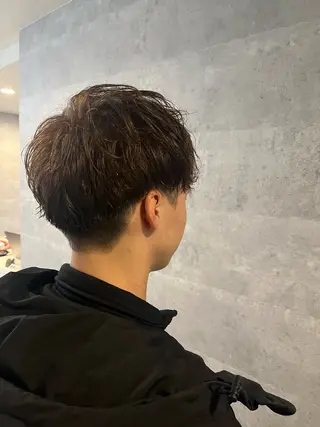 ショート パーマ メンズ メンズ特化/ 逢坂智也のヘアスタイル
