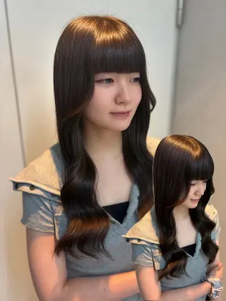 ロング 🎀asumi 🍓艶カラー特化🎀のヘアスタイル
