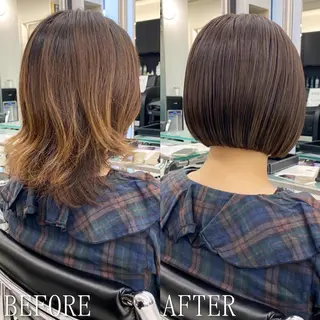 ショート カラー ヘアアレンジ KONOMI スタイリストのヘアスタイル