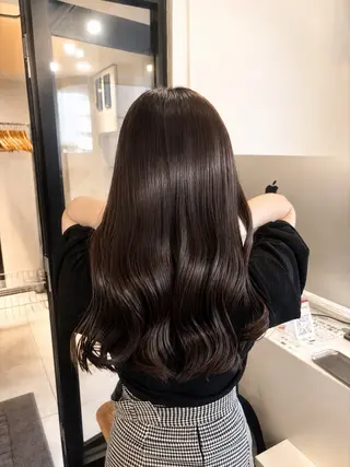 ロング カラー 新宿/透明感カラー/ 艶髪人気/Renaのヘアスタイル