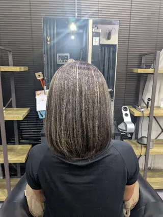 カラー 多田 遥香のヘアスタイル
