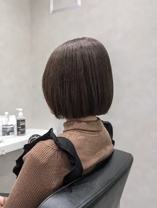 ショート カラー 髪質改善/ 上村旺武のヘアスタイル