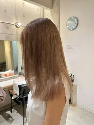 カラー ✂︎ 艶カラー /透明感カラーのヘアスタイル