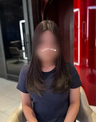 ロング 🤍たむら みなみ 銀座🤍のヘアスタイル