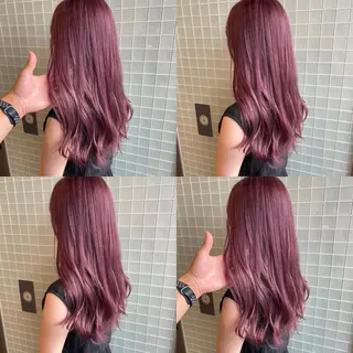ロング カラー Hardy ショータのヘアスタイル