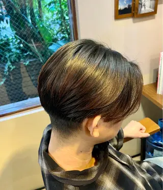 ショート メンズ特化/代々木 上原🌳目黒マヤのヘアスタイル