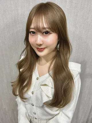 ロング カラー 【髪質改善】 梅田　聡のヘアスタイル