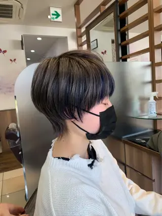 ショート 山口 寛生のヘアスタイル