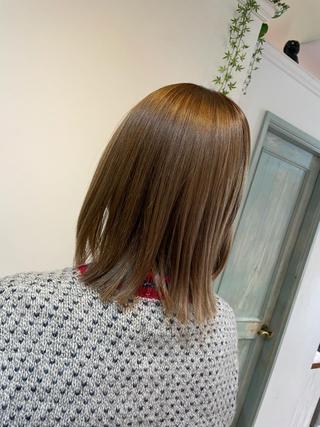 ミディアム 🐤 ゆい🐓のヘアスタイル