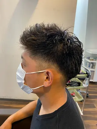 ショート メンズ 堀 広夢のヘアスタイル