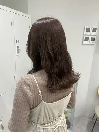 ミディアム カラー ヘアアレンジ ボブ /ニュアンス/ satomi🧸💖のヘアスタイル