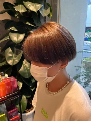 ショート カラー メンズ ZEST kalon RINAのマツエク・マツパデザイン