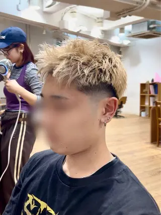 ショート カラー メンズ Koki/ メンズヘア特化のヘアスタイル