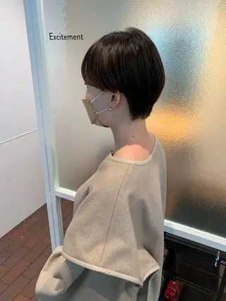ショート 片岡 由依のヘアスタイル