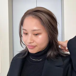 ミディアム JUURI- Shionのヘアスタイル