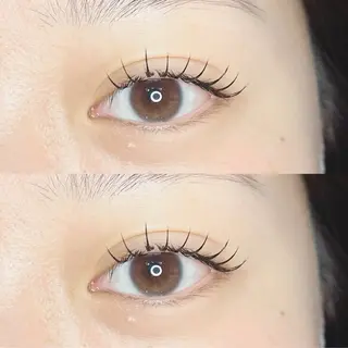 マツエク・マツパ Runon 堀内💗パリジェンヌのマツエク・マツパデザイン