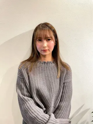 ミディアム カラー 悦喜 雅史のヘアスタイル