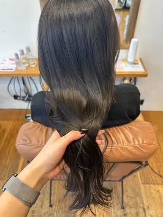 ロング iroha/大阪梅田 /ニュアンスカラーのヘアスタイル