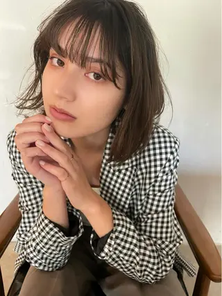 ショート minatsu 東京の技術を京都でのヘアスタイル